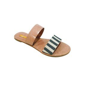 Qupid two strap stripe Sandal